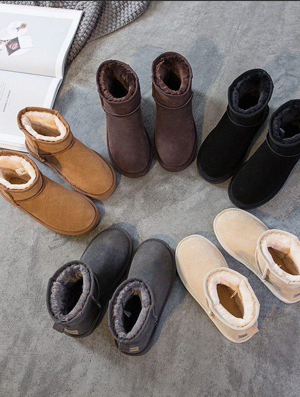 2025 New Style Anti-slip Rubber Sole Women's Snow Boots