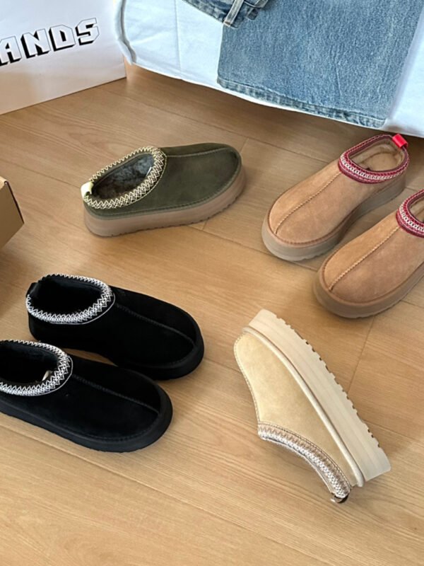 2025 New Ethnic Style Thick-Soled Warm Snow Boots