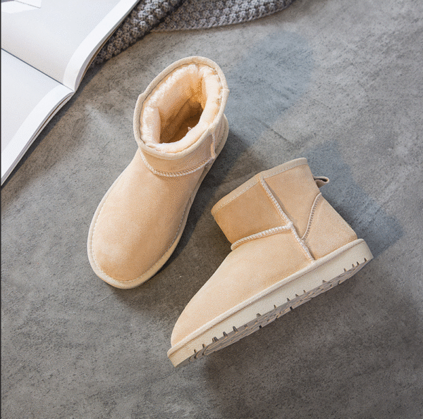 2025 New Style Anti-slip Rubber Sole Women's Snow Boots